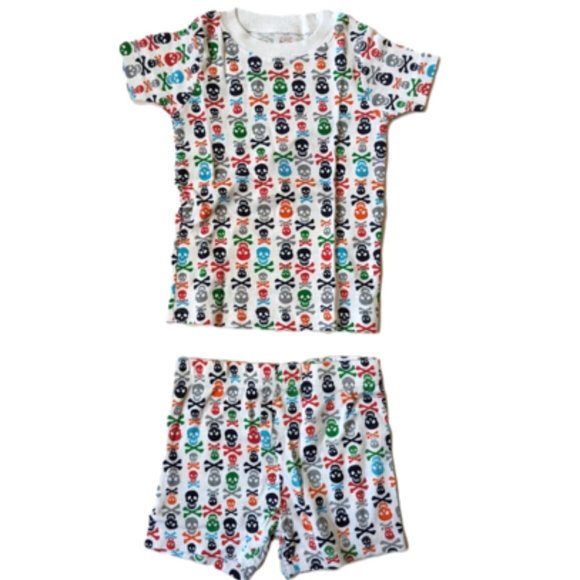 The Children's Place Toddler Boy 2PC Pajama Set Skull & Bones Sleepwear … - Picture 6 of 6